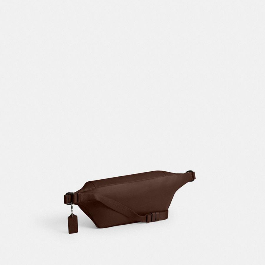 COACH® Hall Men Belt Bags Brown | CRJX35719
