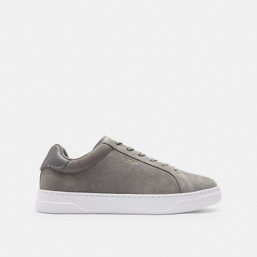 COACH® High Line Men Sneakers Grey | YFLA28674