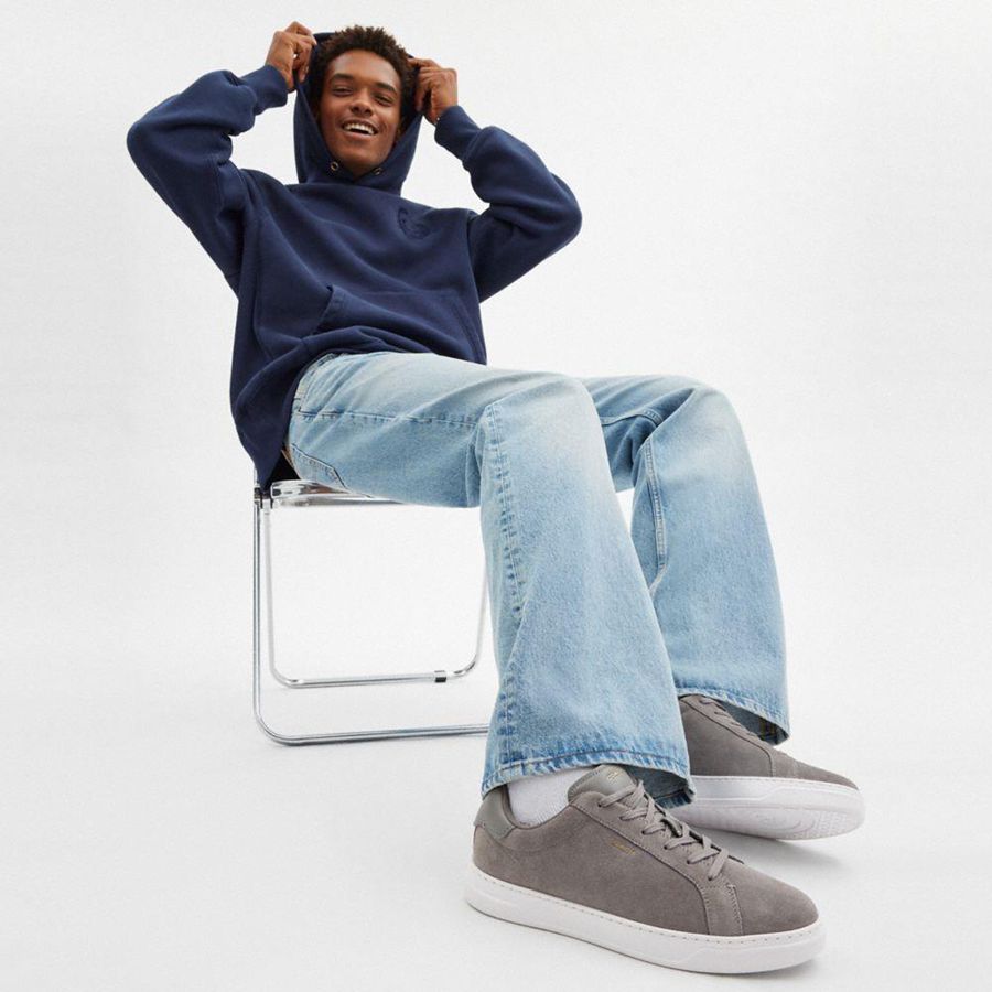 COACH® High Line Men Sneakers Grey | YFLA28674