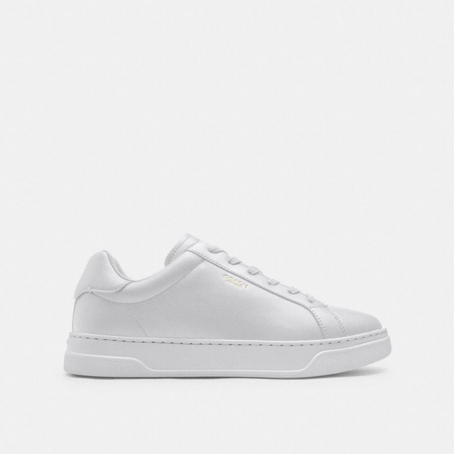 COACH® High Line Men Sneakers White | ETNI04367