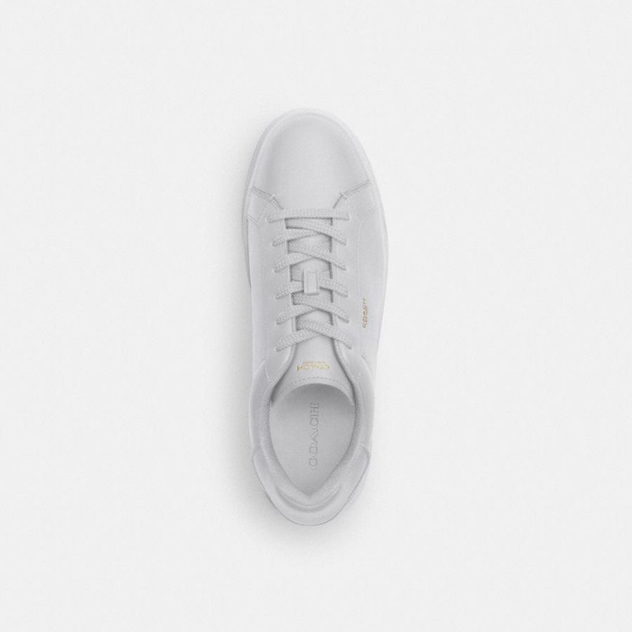 COACH® High Line Men Sneakers White | ETNI04367