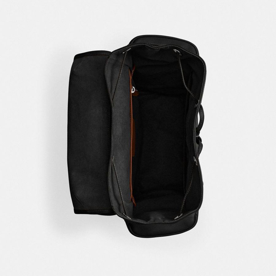 COACH® Hitch Men Backpack Black | MDBE17306