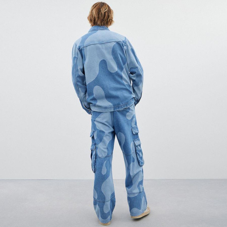 COACH® Jean In Wavy Wash Women Jacket Blue | TOYJ91075