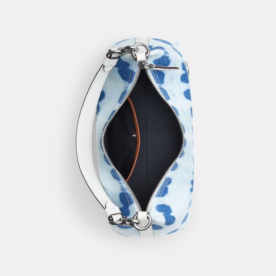 COACH® Juliet With Tie Dye Women Shoulder Bag Blue | PCRO08425