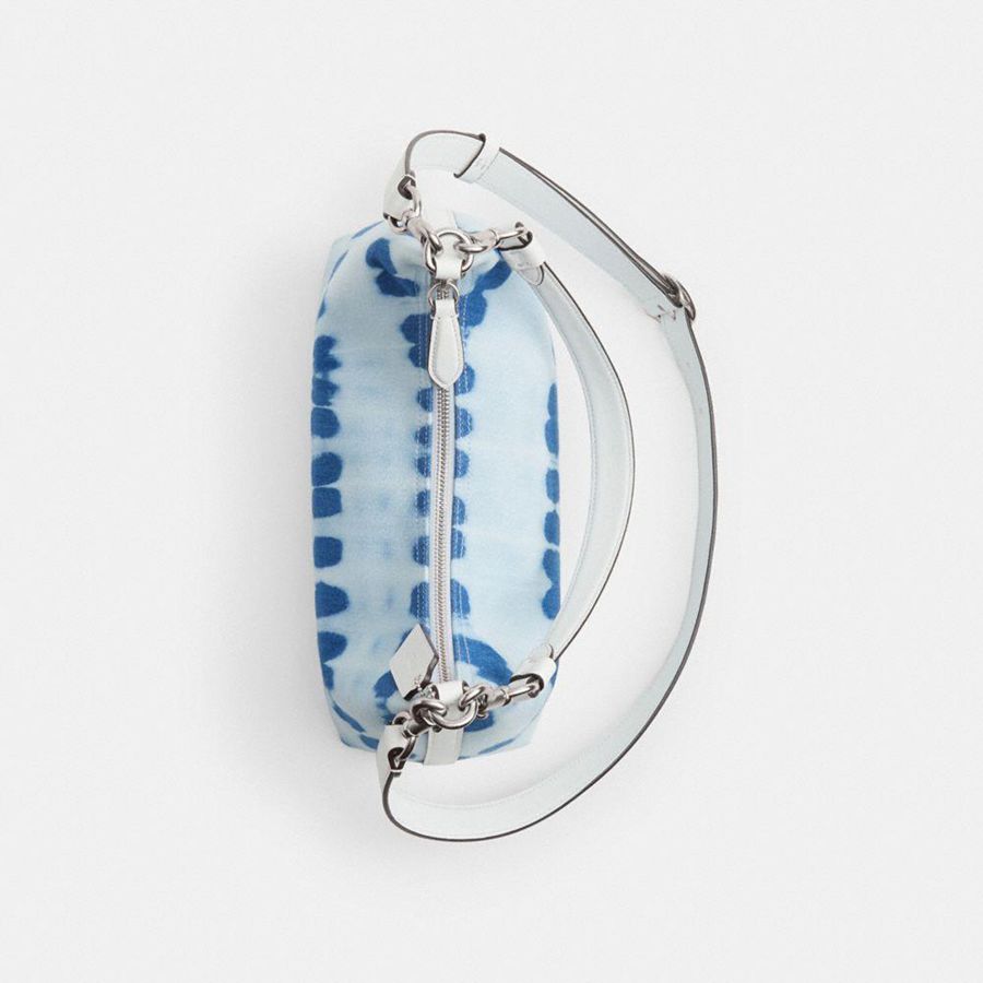 COACH® Juliet With Tie Dye Women Shoulder Bag Blue | PCRO08425