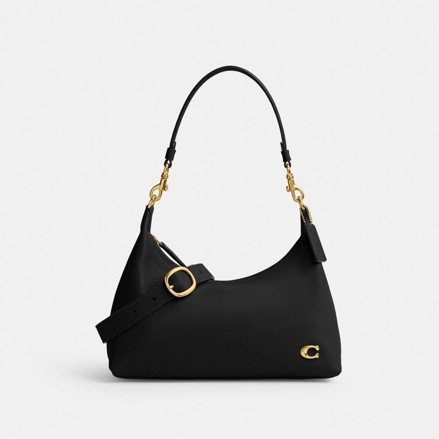 COACH® Juliet Women Shoulder Bag Black | XYHN70983