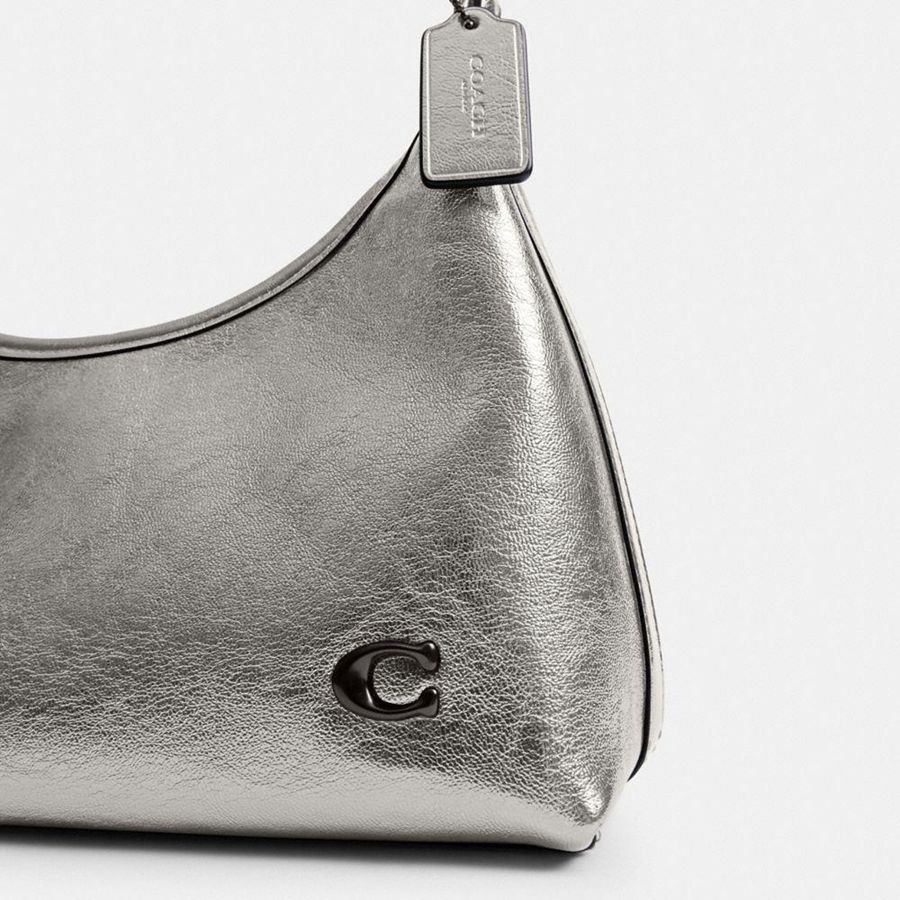 COACH® Juliet Women Shoulder Bag Silver | CYDH51604