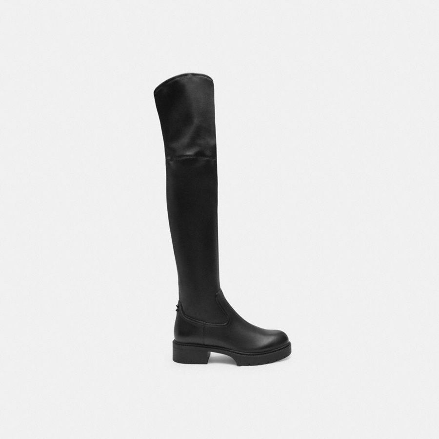 COACH® Lisa Women Boots Black | WEJR61890
