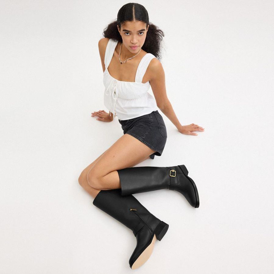 COACH® Madeline Women Boots Black | OTGD82537