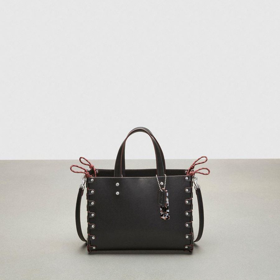 COACH® Medium Re Laceable In Coachtopia Leather Men Tote Bags Black | TAUW93680