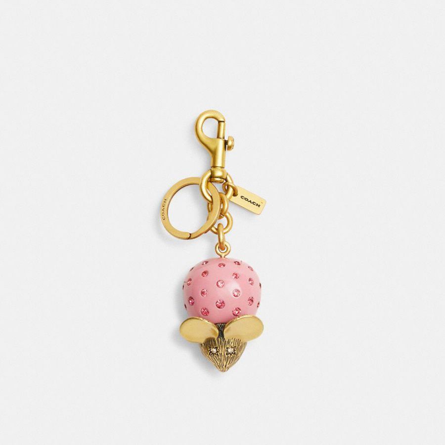 COACH® Mouse Bag Women Charms Gold | DNVG36025