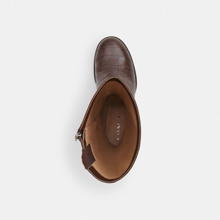 COACH® Natasha Women Boots Brown | IJSU09547