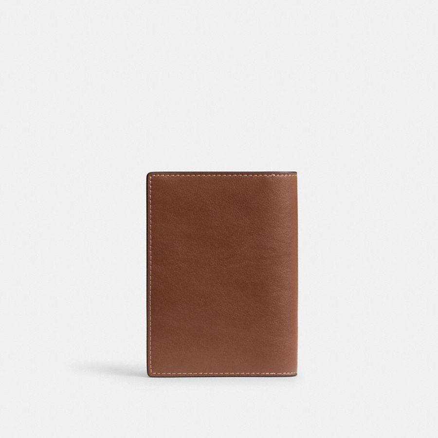 COACH® Passport Case Women Wallet Black | RABN87019