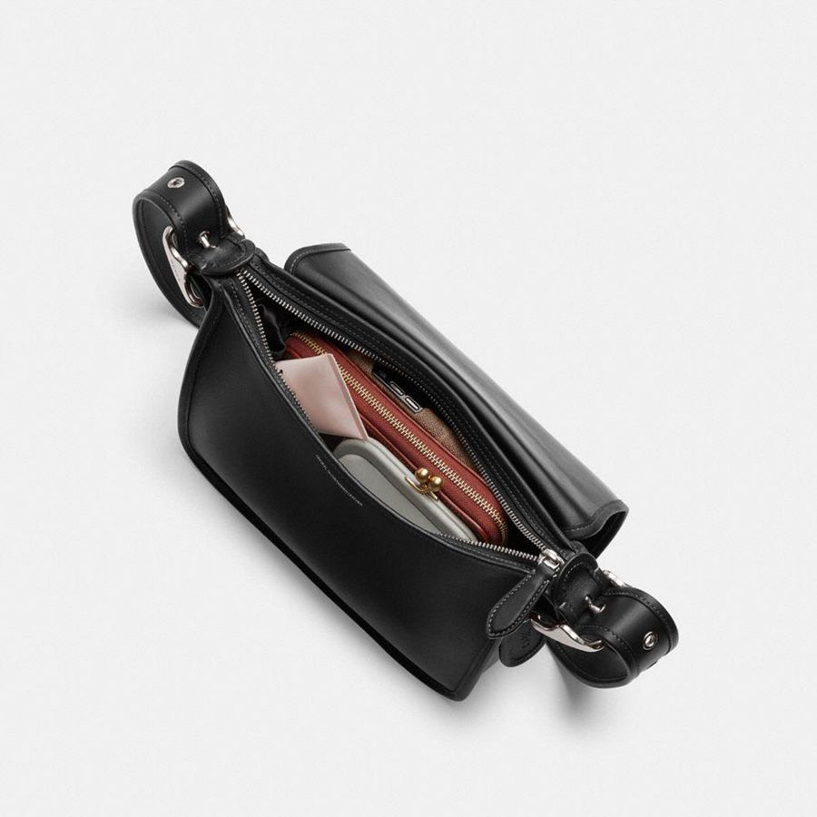 COACH® Patricia Legacy Women Crossbody Bag Black | RUZN32410