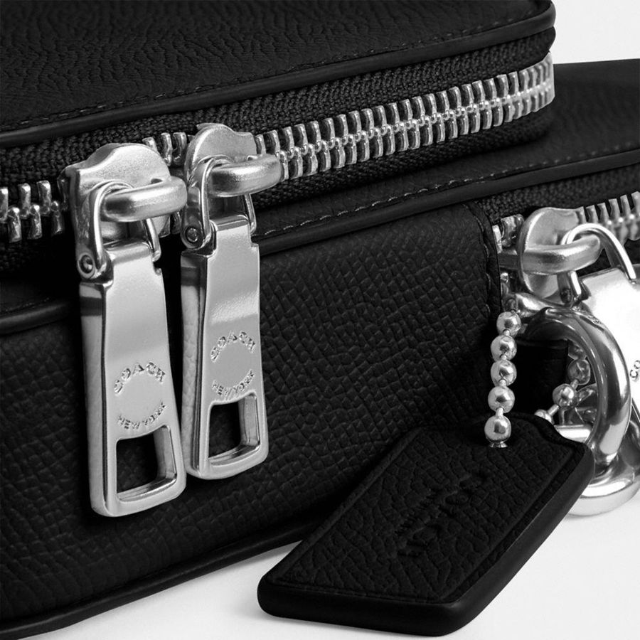 COACH® Phone Women Crossbody Bag Black | OJZX02658