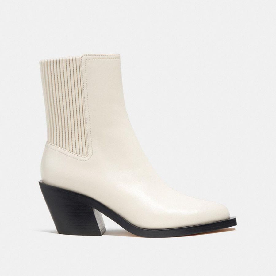 COACH® Prestynie Women Boots White | RPOU12084