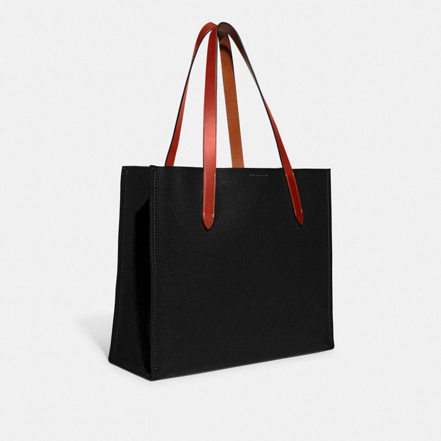 COACH® Relay Women Tote Bags Black | GXTV12350