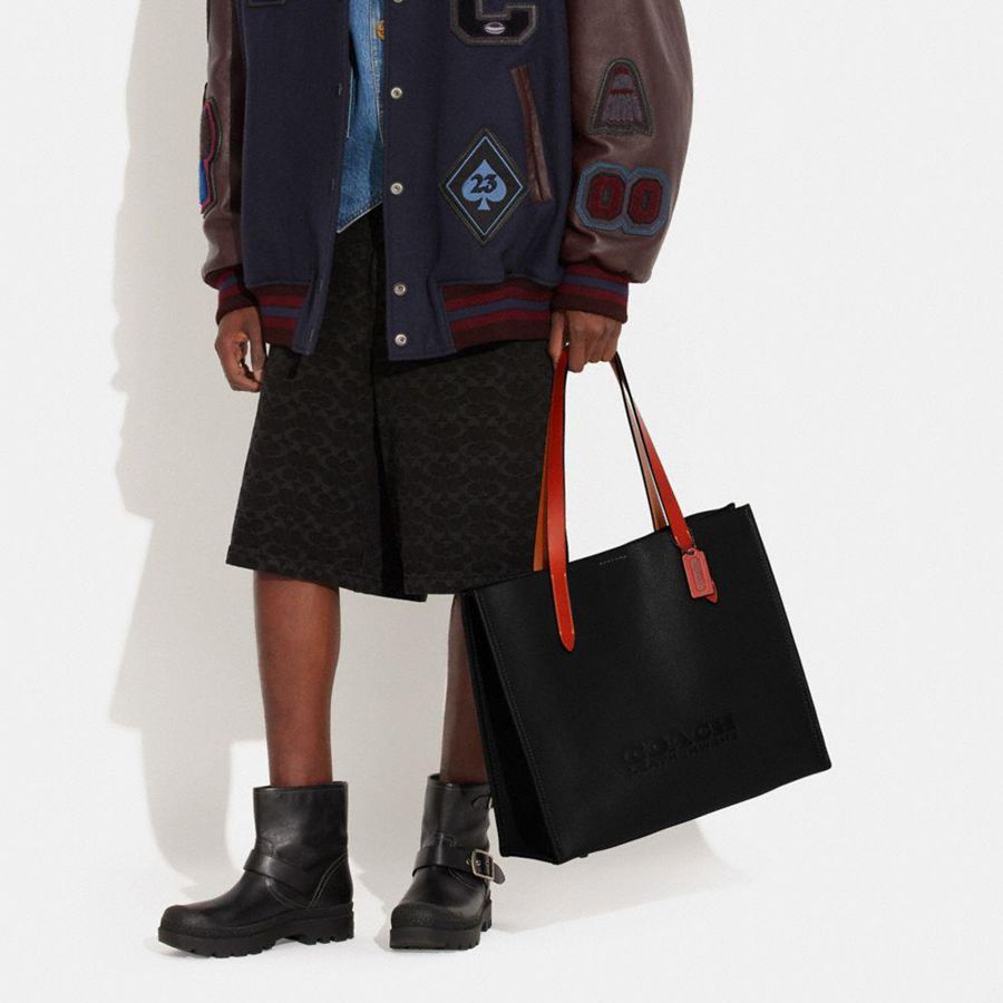 COACH® Relay Women Tote Bags Black | GXTV12350