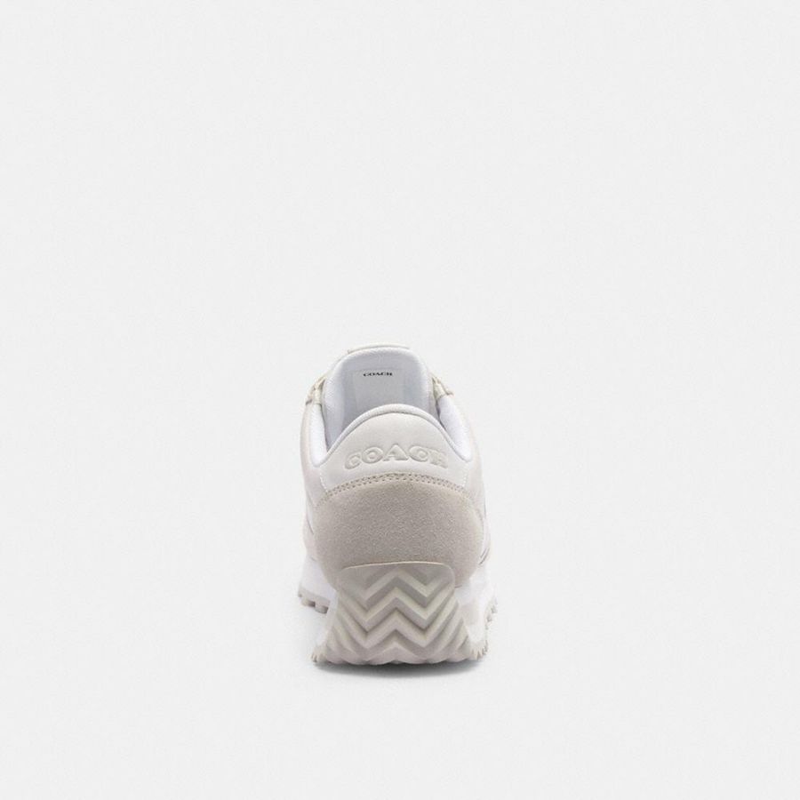 COACH® Runner Men Sneakers White | FDOY25341