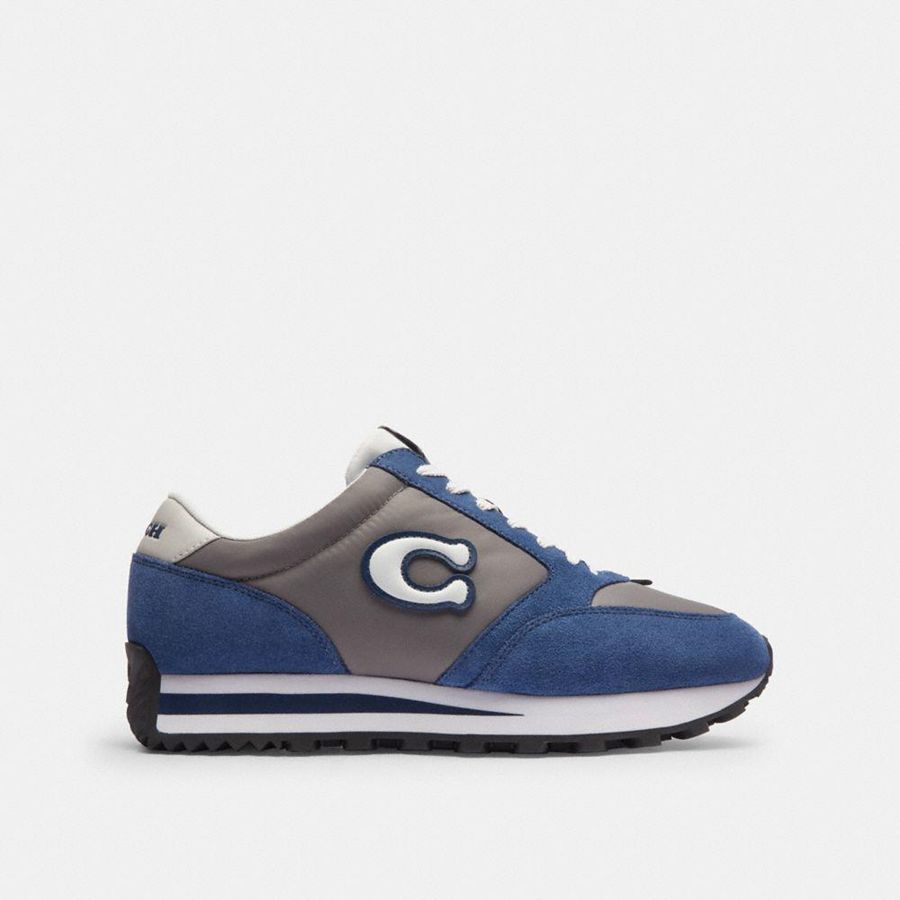 COACH® Runner Women Sneakers Blue | AGJP68549