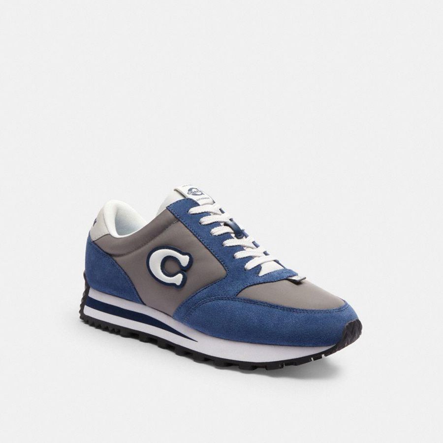 COACH® Runner Women Sneakers Blue | AGJP68549