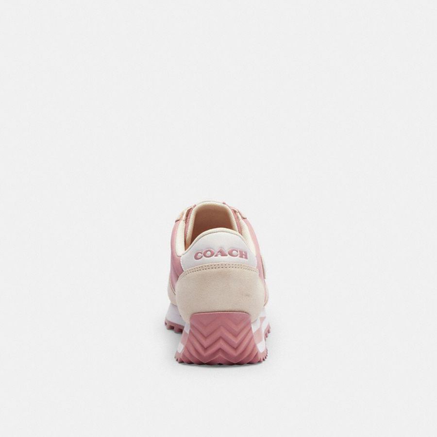 COACH® Runner Women Sneakers Pink | CJNL58741