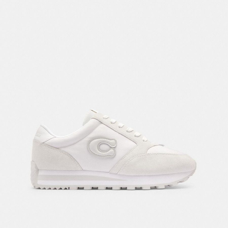COACH® Runner Women Sneakers White | YZOW76850