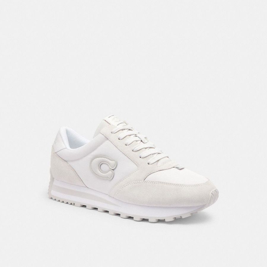 COACH® Runner Women Sneakers White | YZOW76850