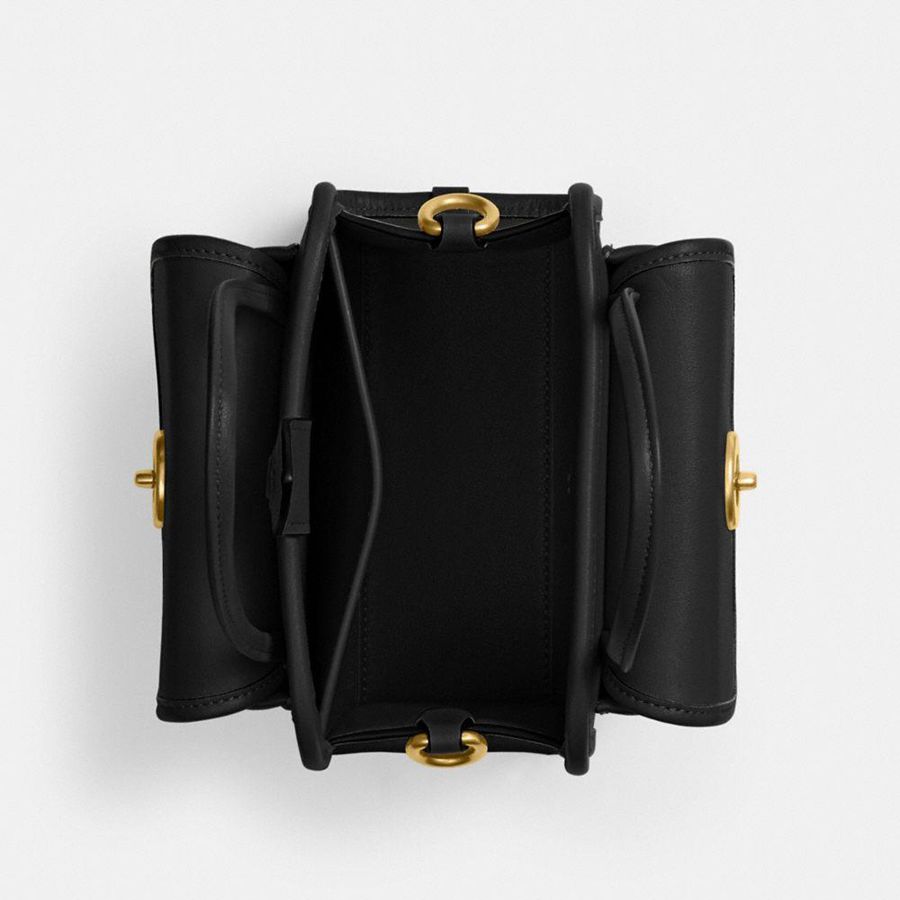 COACH® Safari Women Crossbody Bag Black | BXVU49835