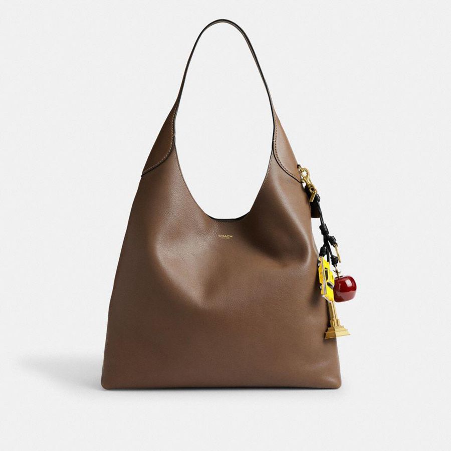 COACH® Small New York Cluster Bag Women Charms Black | YNUP57260