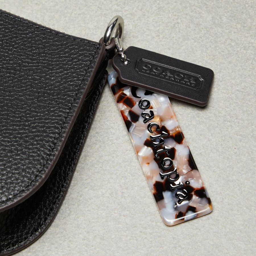 COACH® Small Wavy In Coachtopia Leather Women Shoulder Bag Black | UYRM83520