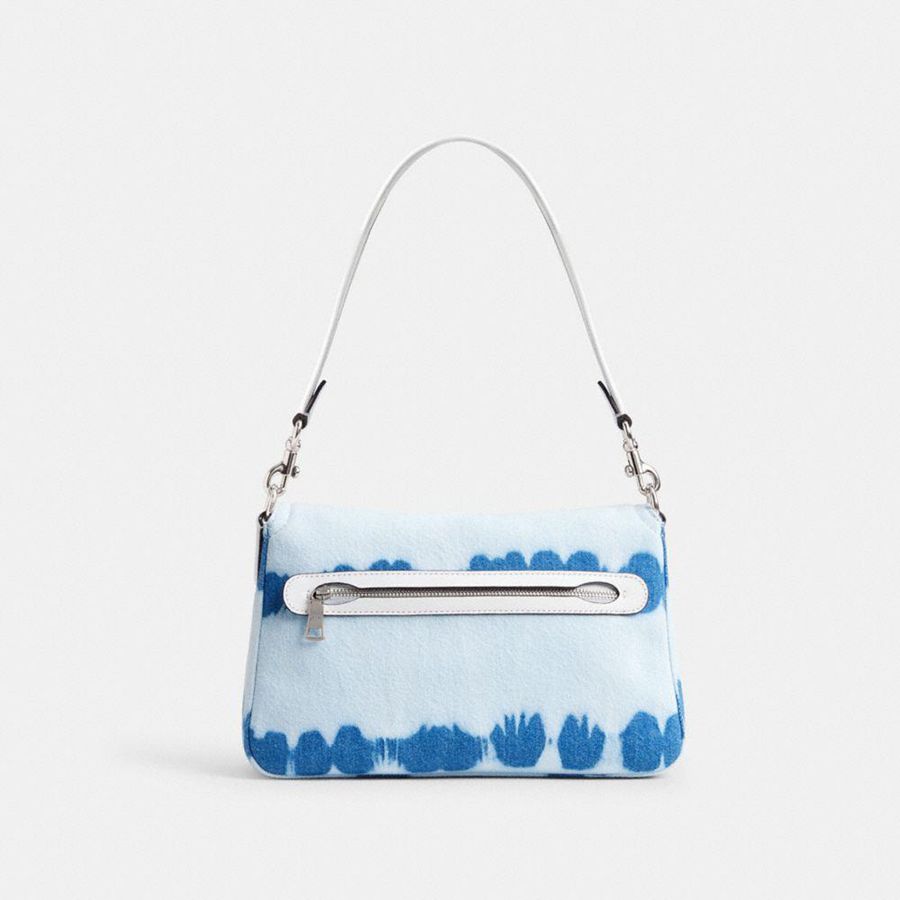 COACH® Soft Tabby With Tie Dye Women Shoulder Bag Blue | BXLH32581