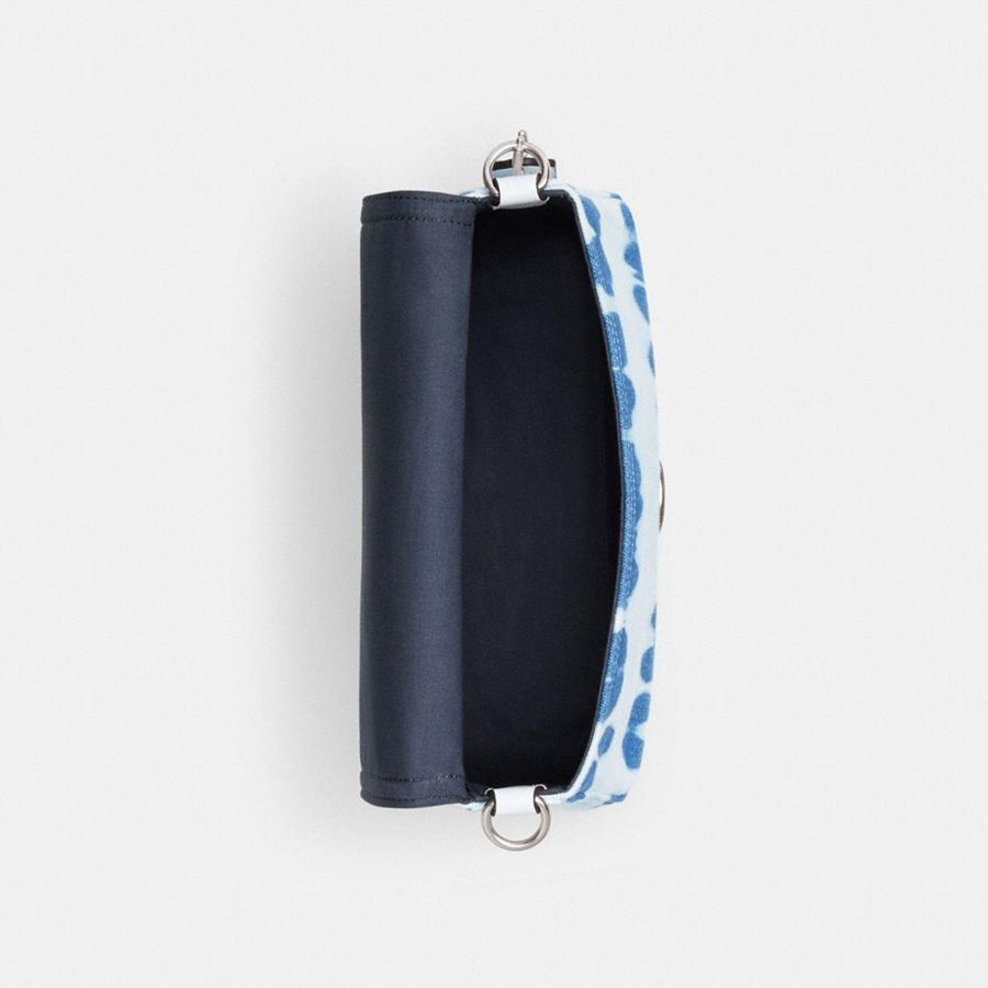 COACH® Soft Tabby With Tie Dye Women Shoulder Bag Blue | BXLH32581