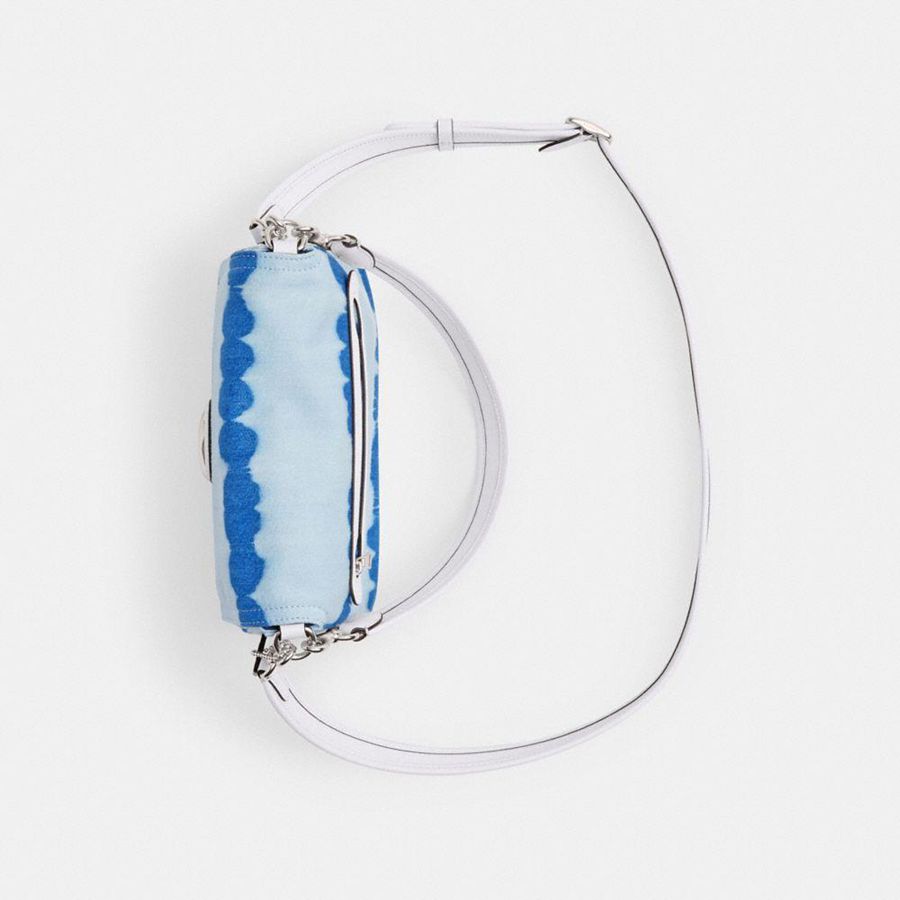 COACH® Soft Tabby With Tie Dye Women Shoulder Bag Blue | BXLH32581