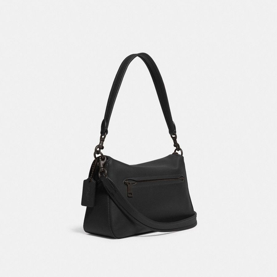 COACH® Soft Tabby Women Shoulder Bag Black | YQXO97081