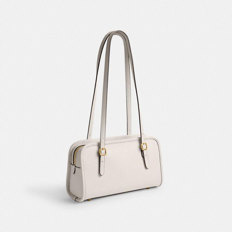 COACH® Swing Zip Bag Ands Women Charms Gold | XJFW48715