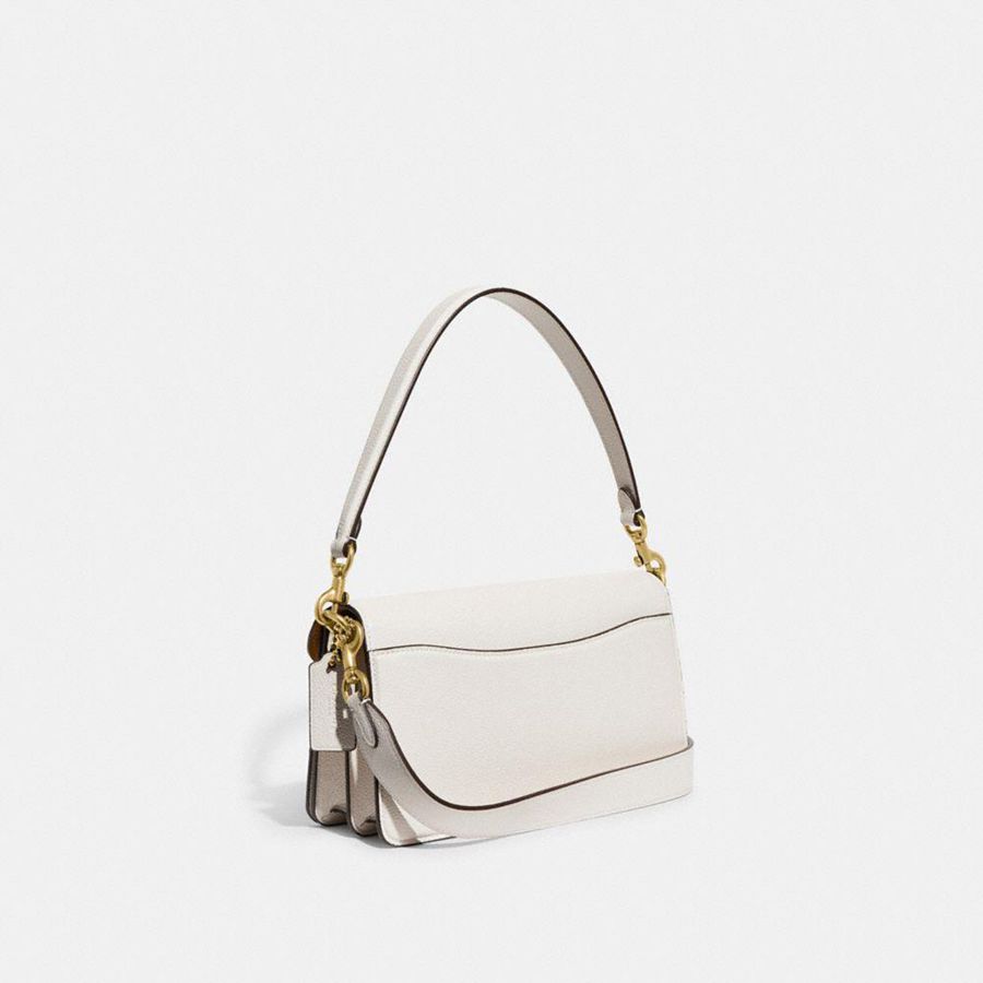 COACH® Tabby 26 Women Shoulder Bag White | QWPY36082