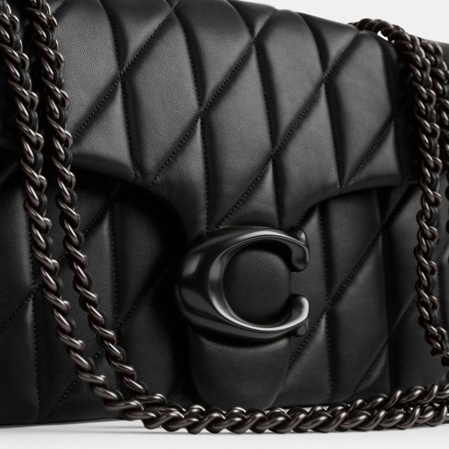 COACH® Tabby 33 With Quilting Women Shoulder Bag Black | GVHJ40793