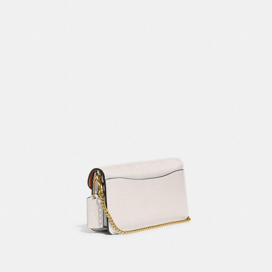 COACH® Tabby Chain Women Clutch Bags White | QPMV46027
