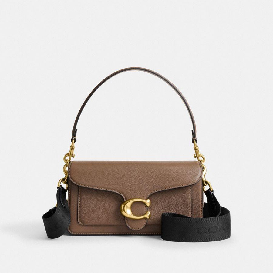 COACH® Tonal Signature Webbing Strap Women Charms Silver | GAOZ02354