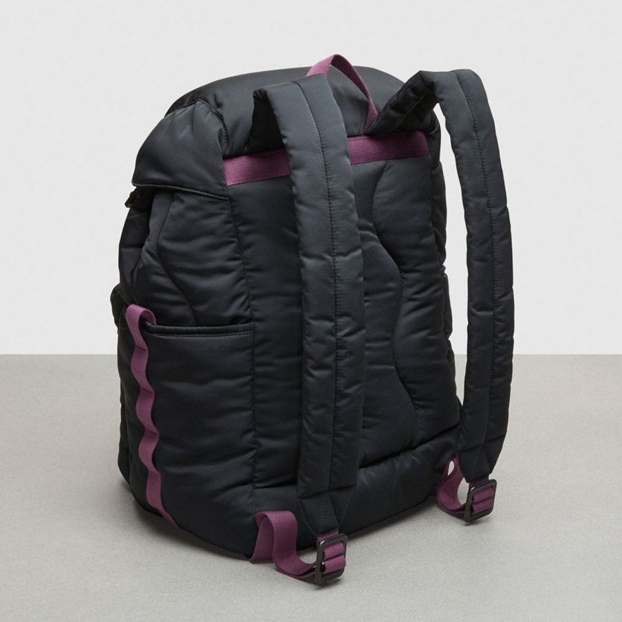 COACH® Topia Loop Men Backpack Black | TEFA25936