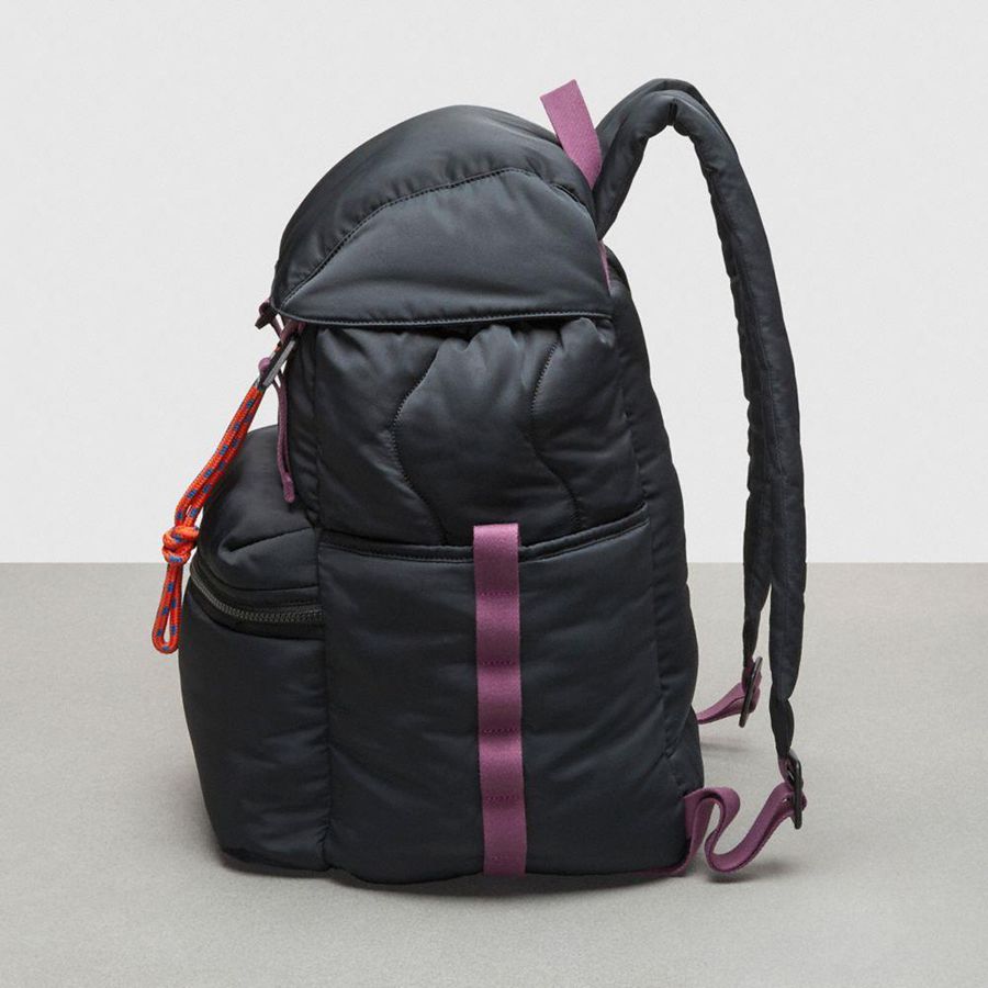 COACH® Topia Loop Men Backpack Black | TEFA25936