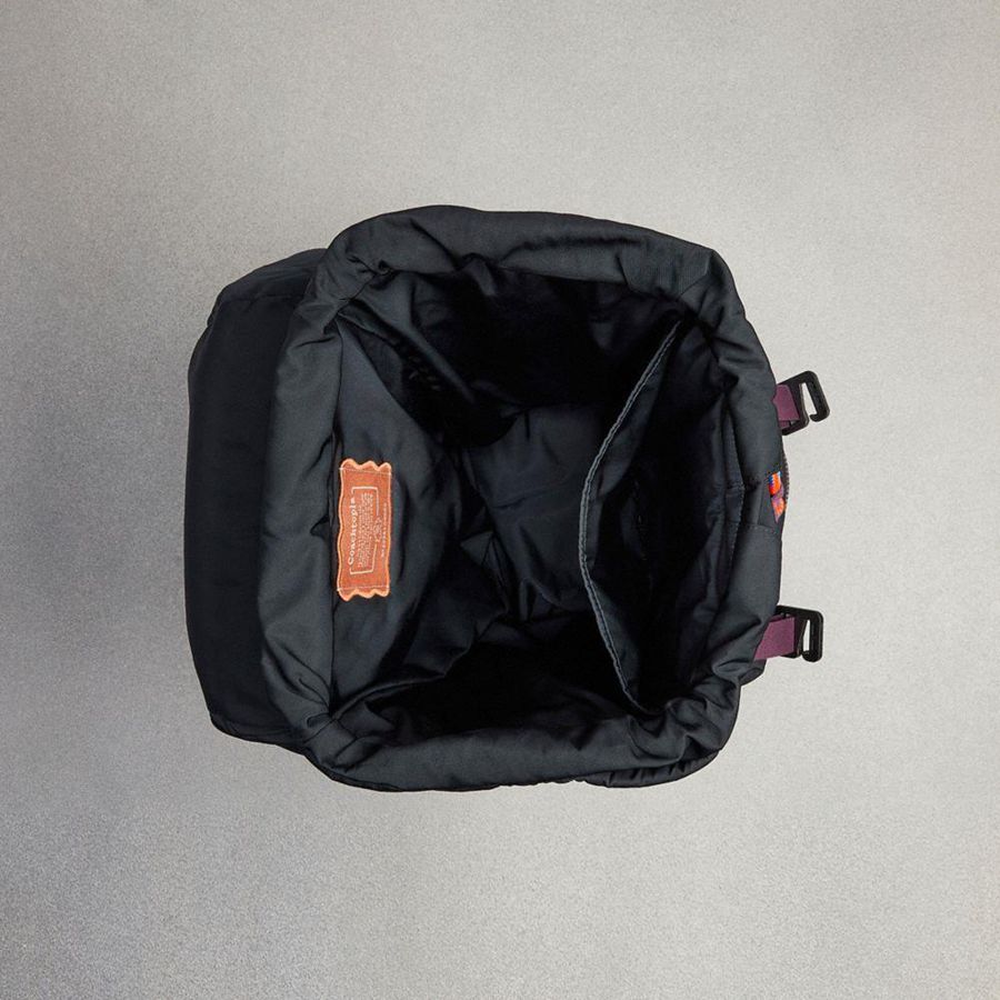 COACH® Topia Loop Men Backpack Black | TEFA25936