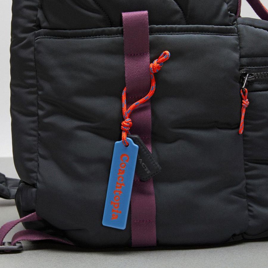 COACH® Topia Loop Men Backpack Black | TEFA25936