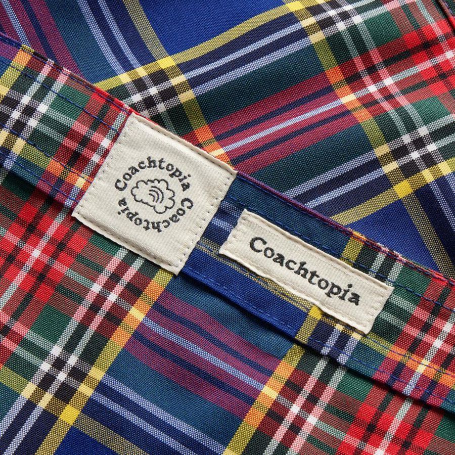 COACH® Topia Loop Mini With Plaid Pattern Women Skirt Blue | IEVP80234