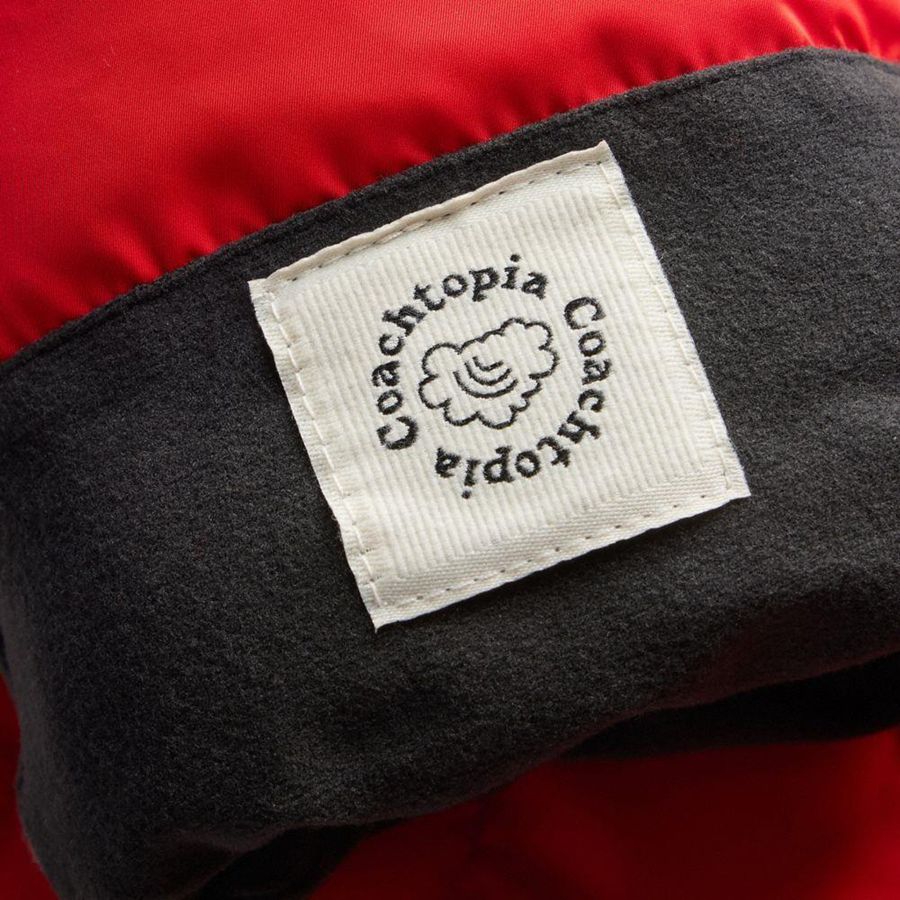 COACH® Topia Loop Mittens Women Gloves Red | WNOZ54362