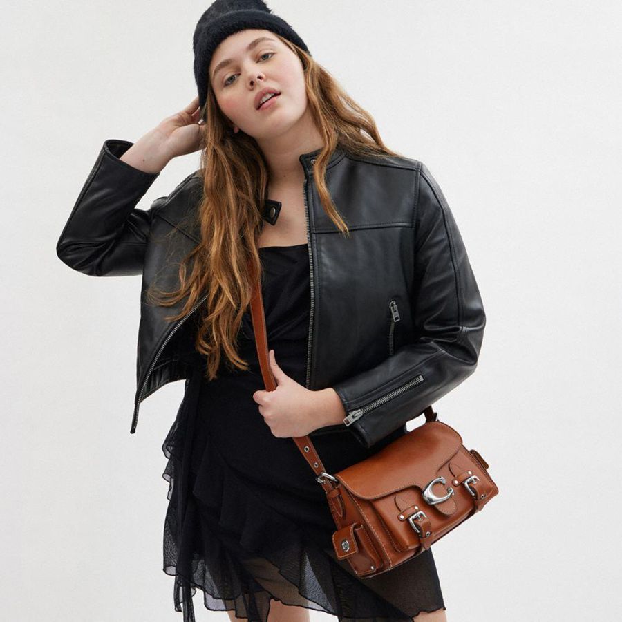 COACH® Western Tabby Women Shoulder Bag Brown | BVIF06783